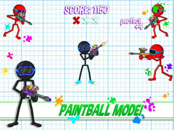 Gameplay screenshot from gun fu stickman 2 for Android