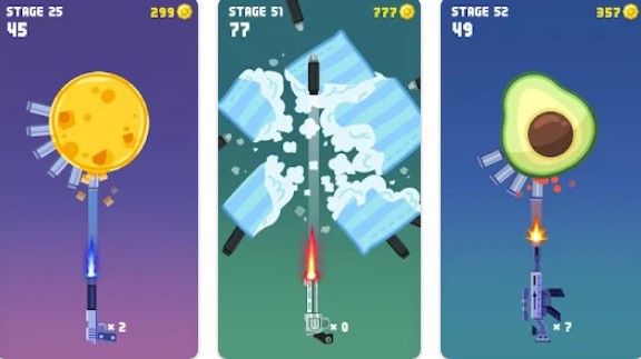 Gameplay screenshot from gun shot for Android