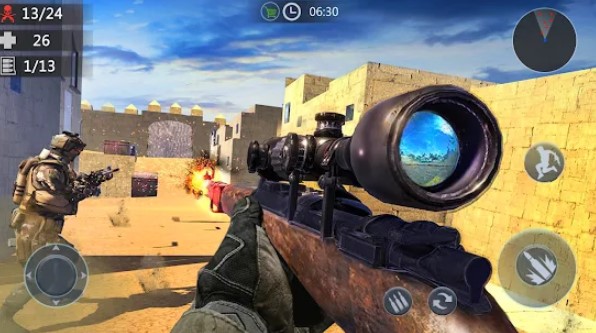 Waffenschlag Offline-Shooter 3D MOD APK Android