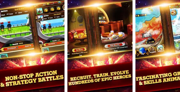 Gameplay screenshot from haki emperor dream pirate for Android