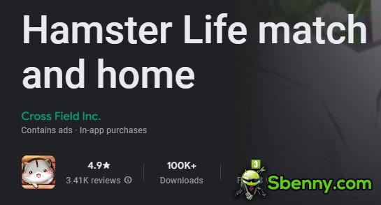 hamster life match and home