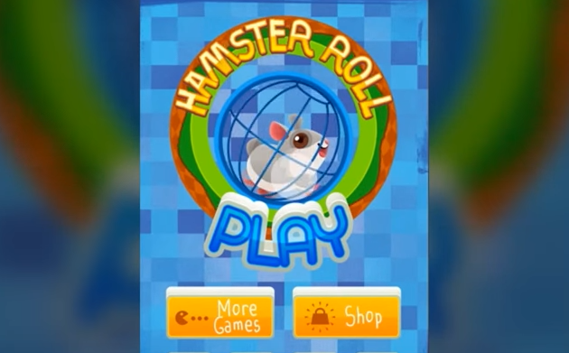 Hamster Roll-Plattform-Spiel