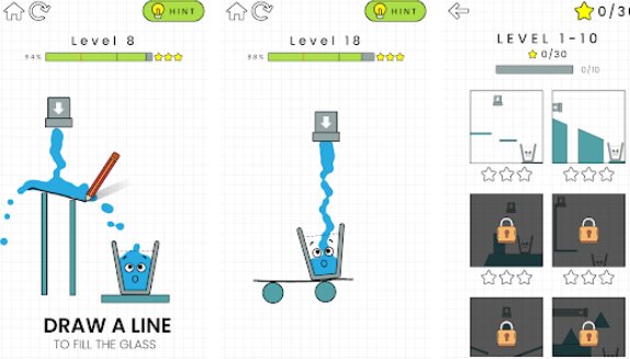 Gameplay screenshot from happy glass for Android