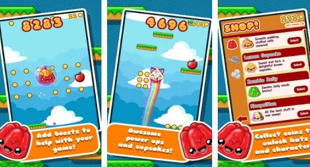 Gameplay screenshot from happy jump for Android