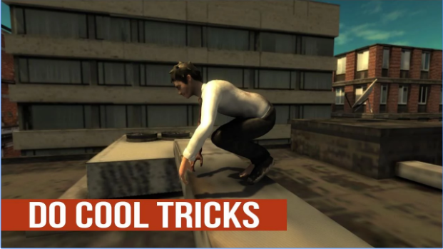 Gameplay screenshot from hardcore parkour simulator for Android