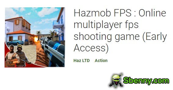 hazmob fps מקוון מרובי משתתפים fps משחק יריות MOD APK Android
