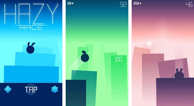Gameplay screenshot from hazy Race for Android
