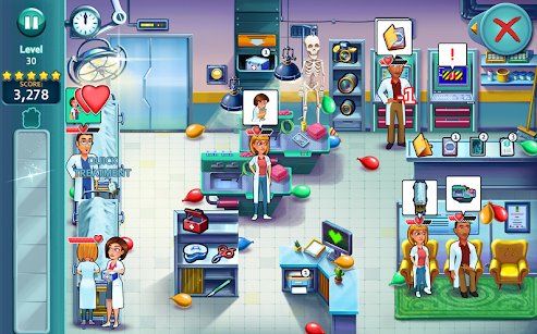 Gameplay screenshot from heart s medicine doctor s oath hospital drama for Android