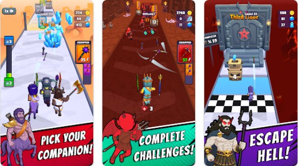Gameplay screenshot from Hell Escape for Android