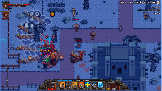 Gameplay screenshot from hero siege pocket edition for Android