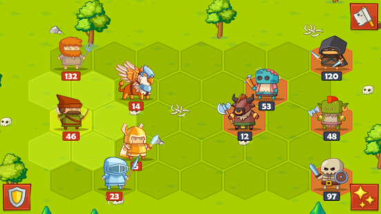 Gameplay screenshot from heroes 2 the undead king for Android