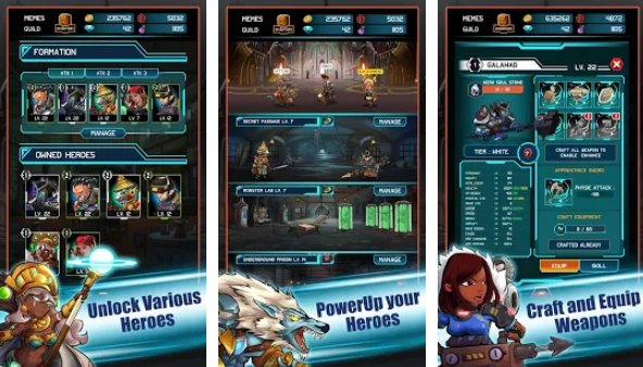 heroes castle tactical strategy rpg MOD APK Android