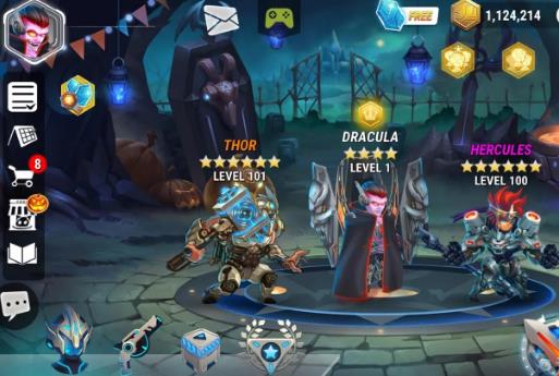 Gameplay screenshot from heroes infinity gods future fight for Android