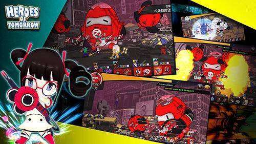 Gameplay screenshot from heroes of Tomorrow for Android