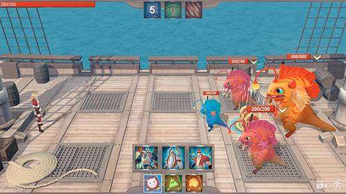 Gameplay screenshot from heroes of arca for Android