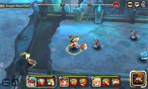 Gameplay screenshot from heroes wanted quest rpg for Android