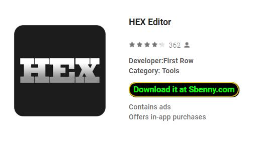 hex editor