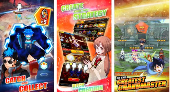 Gameplay screenshot from hexmon war for Android