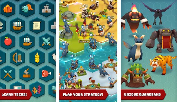 Gameplay screenshot from hexonia for Android
