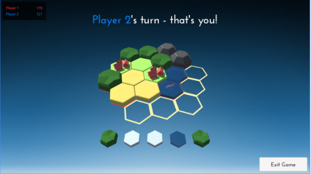 Gameplay screenshot from hexworld for Android