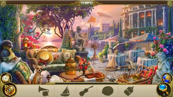 Gameplay screenshot from hidden city hidden object adventure for Android