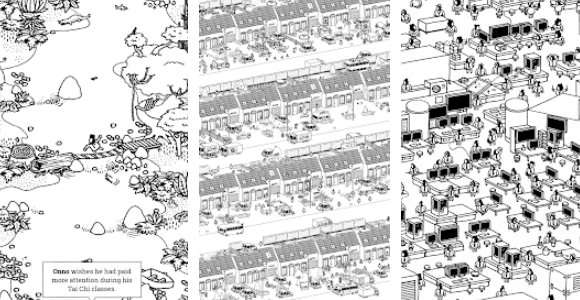 Gameplay screenshot from hidden folks for Android