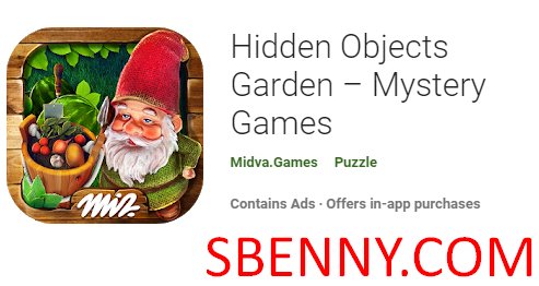 hidden objects garden mystery games