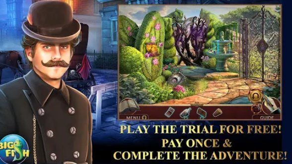 Gameplay screenshot from hidden objects nevertales hidden doorway for Android