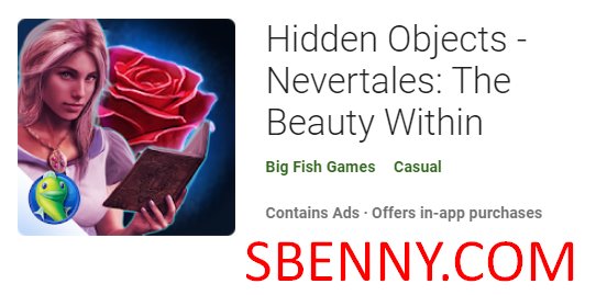 hidden objects nevertales the beauty within