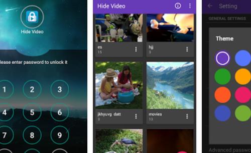 Gameplay screenshot from hide video for Android