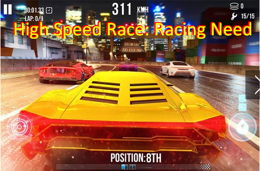 high speed race racing need