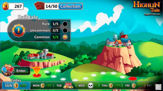 Gameplay screenshot from highlintale for Android