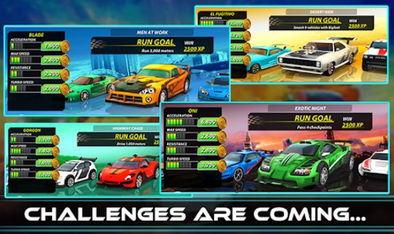 Gameplay screenshot from highway most wanted for Android