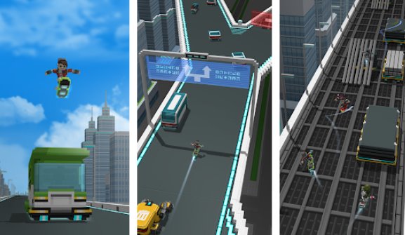 Gameplay screenshot from highway surf for Android