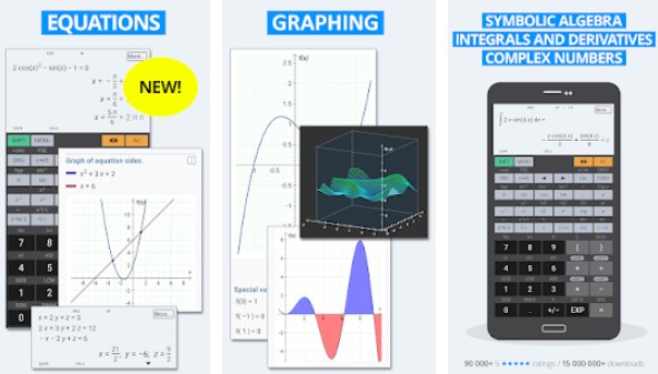 Gameplay screenshot from hiper calc pro for Android