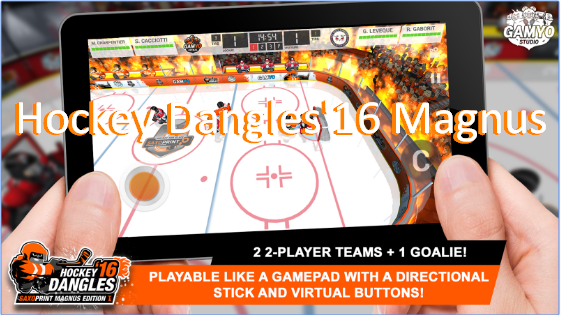 le hockey Dangles magnus 16