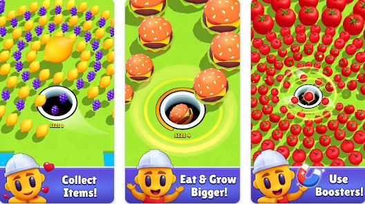 Gameplay screenshot from hole puzzle collect master for Android