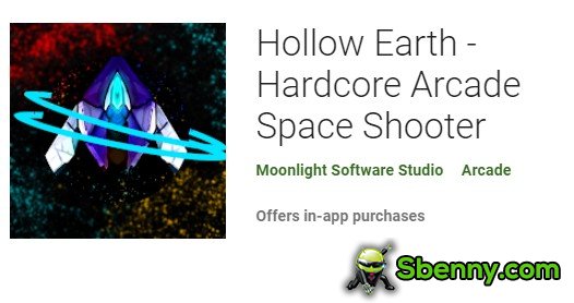 hollow earth hardcore arcade space shooter