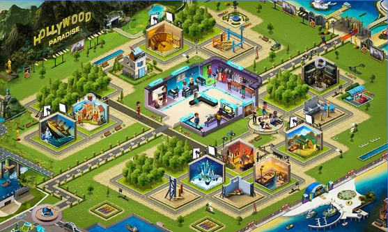 Gameplay screenshot from hollywood paradise for Android