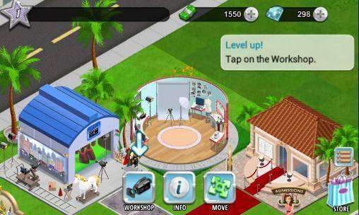 Gameplay screenshot from hollywood u rising stars for Android
