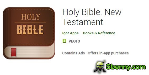 heilige bijbel nieuwe testament