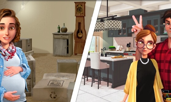 Gameplay screenshot from home design makeover for Android