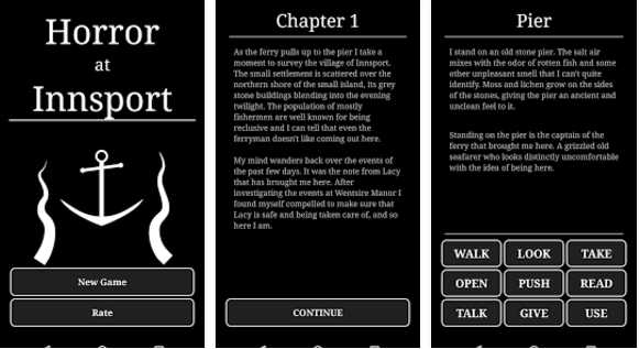 Gameplay screenshot from horror at innsport for Android