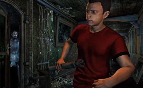 Gameplay screenshot from horror clown survival for Android