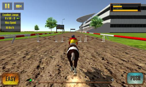 Gameplay screenshot from horse derby quest 2016 for Android