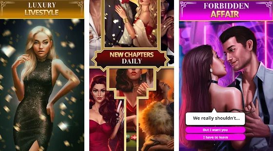 Gameplay screenshot from Hot & Rich: Billionaire Novels for Android