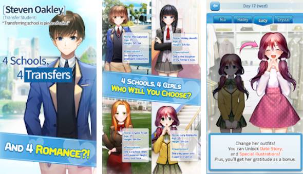 Gameplay screenshot from how to get  a girl in 33 days for Android