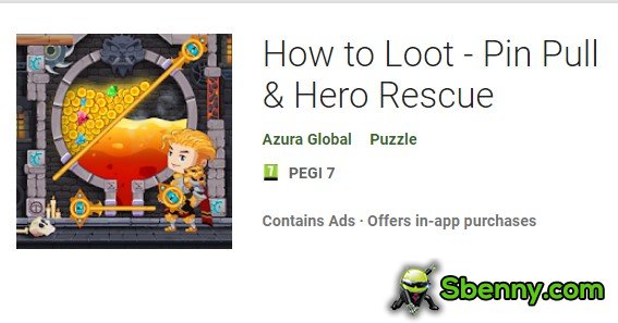 how to loot pin pull and hero rescue