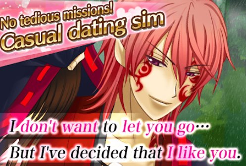 Gameplay screenshot from hozuki awakening romance otome games english for Android