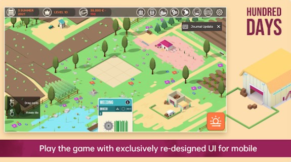 Gameplay screenshot from hundred days for Android